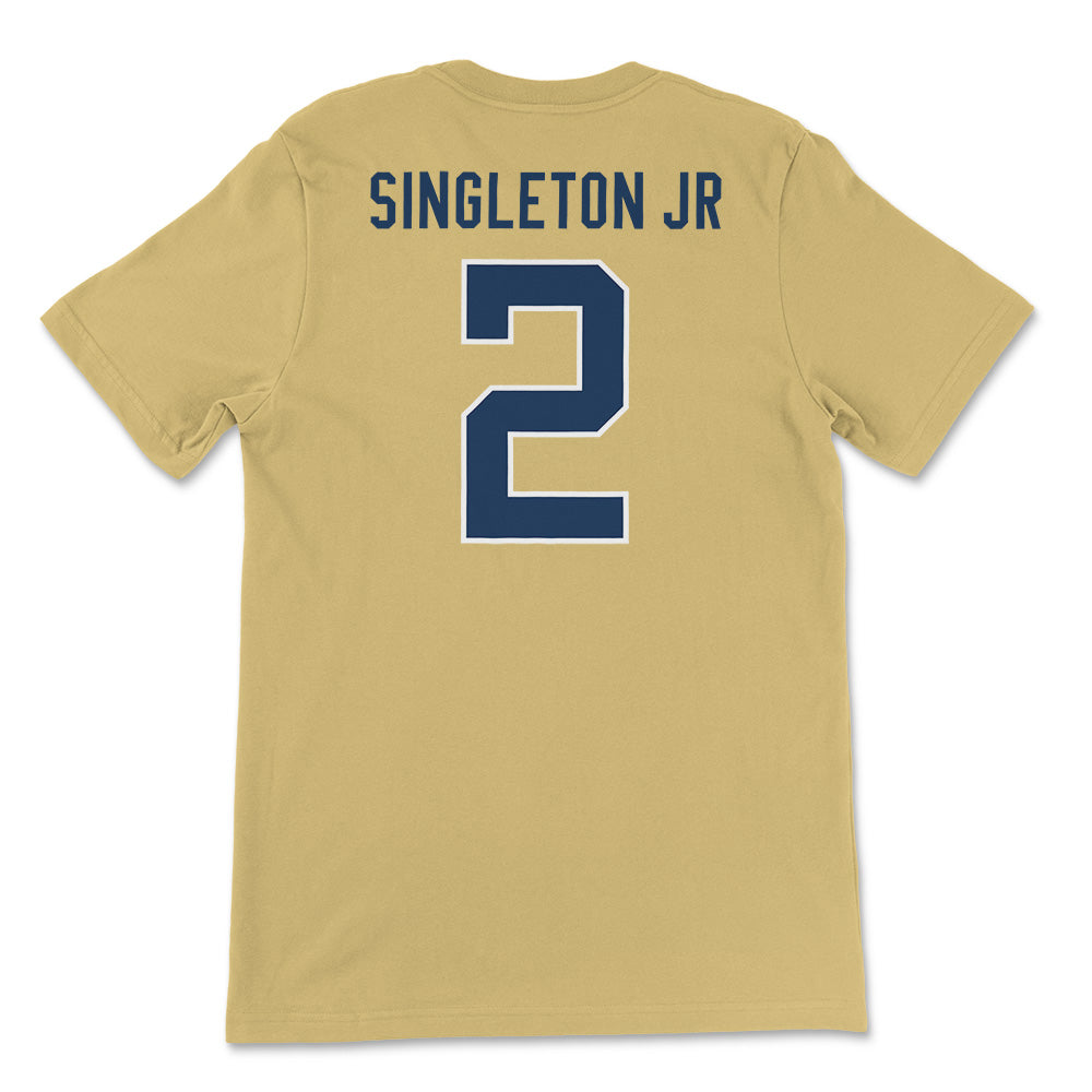 Georgia Tech Eric Singleton, Jr. Football Jersey T-Shirt