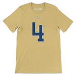 Load image into Gallery viewer, Georgia Tech Dontae Smith Football Jersey T-Shirt, Gold
