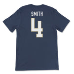 Load image into Gallery viewer, Georgia Tech Dontae Smith Football Jersey T-Shirt, Navy
