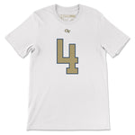 Load image into Gallery viewer, Georgia Tech Dontae Smith Football Jersey T-Shirt, White
