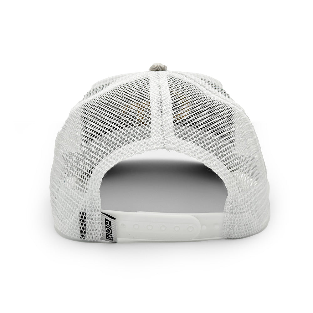 Georgia Tech Logo Rope Trucker Hat, Gray