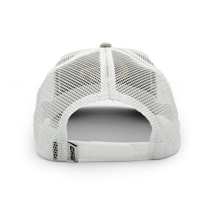 Georgia Tech Logo Rope Trucker Hat, Gray