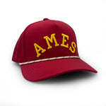 Load image into Gallery viewer, Iowa State Ames Rope Hat
