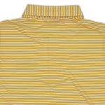Load image into Gallery viewer, Iowa State Vintage Cyclones Script Striped Performance Polo
