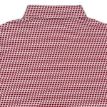 Load image into Gallery viewer, Iowa State Map Pattern Performance Polo, Cardinal
