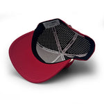 Load image into Gallery viewer, Iowa State PVC Patch Rope Hat, Cardinal
