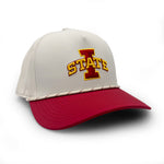 Load image into Gallery viewer, Iowa State Two-Tone Rope Hat
