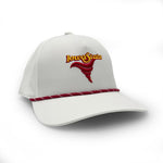 Load image into Gallery viewer, Iowa State Vintage Tornado Logo Rope Hat
