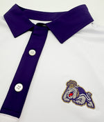 Load image into Gallery viewer, James Madison Contrast Collar Performance Polo
