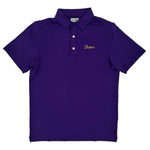Load image into Gallery viewer, James Madison Vintage Dukes Script Performance Polo
