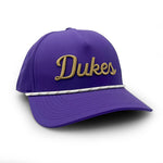 Load image into Gallery viewer, James Madison Vintage Dukes Script Rope Hat
