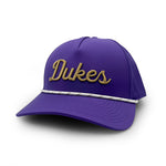 Load image into Gallery viewer, James Madison Vintage Dukes Script Rope Hat
