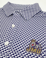 Load image into Gallery viewer, James Madison Map Pattern Performance Polo

