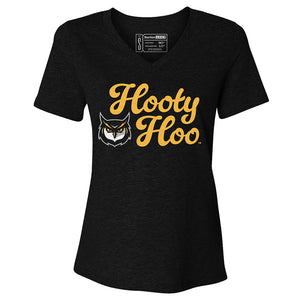 Kennesaw State Hooty Hoo Women's V-Neck T-Shirt