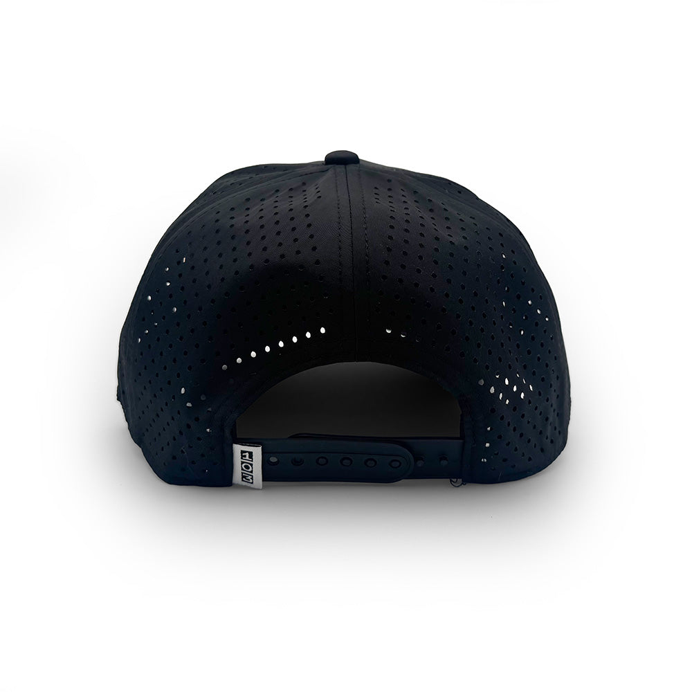 Kennesaw State PVC Patch Rope Hat, Black