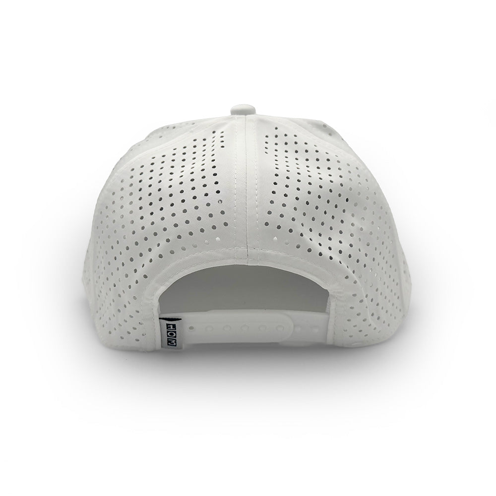 Kennesaw State PVC Patch Rope Hat, White