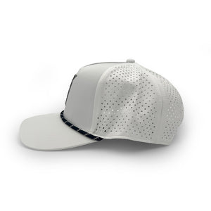 Kennesaw State PVC Patch Rope Hat, White