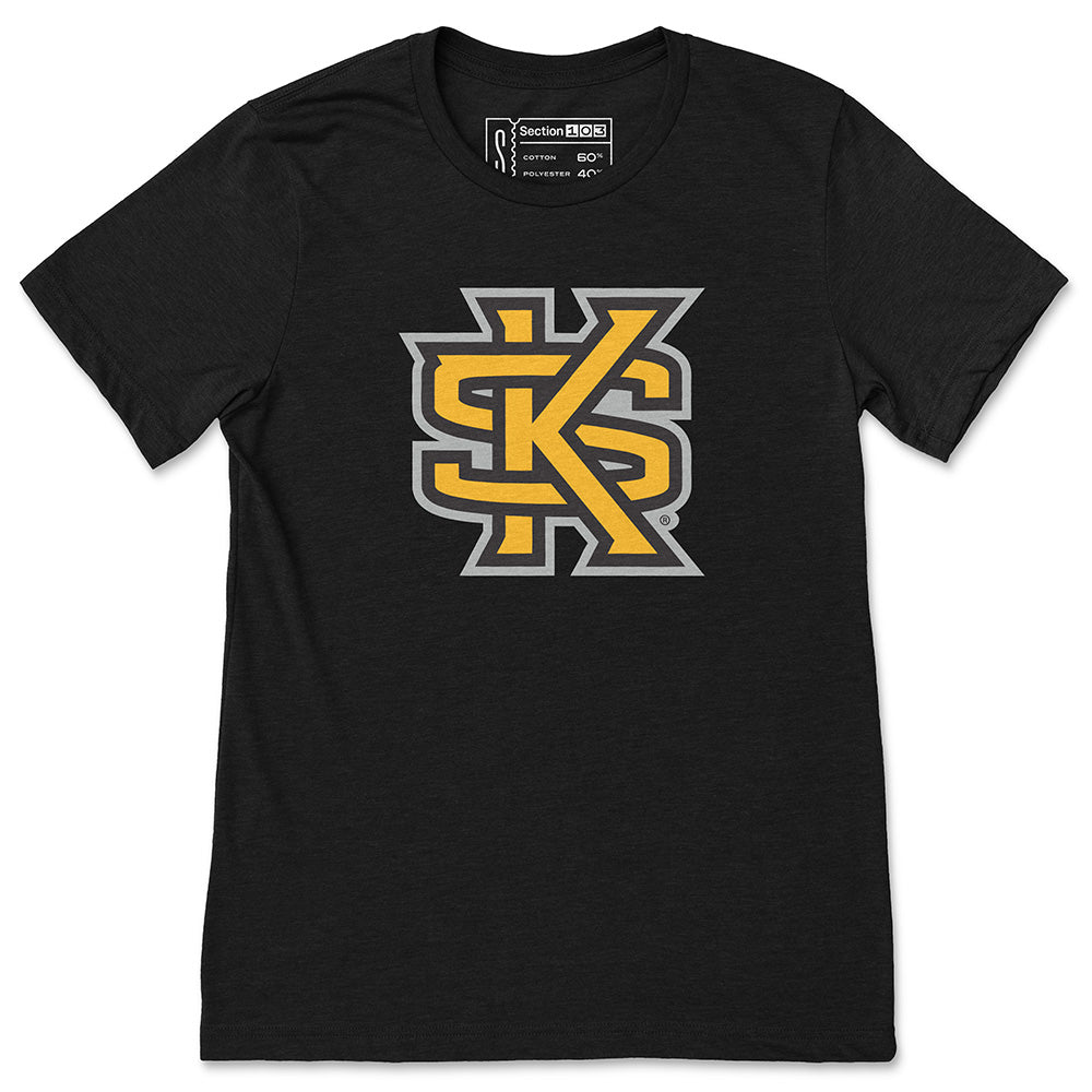 Kennesaw State Logo T-Shirt, Black