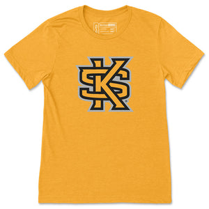 Kennesaw State Logo T-Shirt, Gold