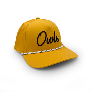 Kennesaw State Owls Script Rope Hat, Gold