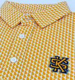 Load image into Gallery viewer, Kennesaw State Map Pattern Performance Polo
