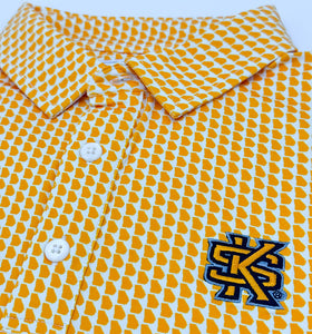 Kennesaw State Map Pattern Performance Polo
