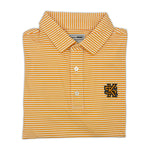 Load image into Gallery viewer, Kennesaw State Striped Performance Polo
