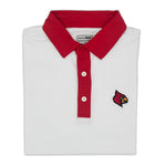 Load image into Gallery viewer, Louisville Contrast Collar Performance Polo
