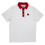 Load image into Gallery viewer, Louisville Contrast Collar Performance Polo
