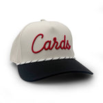 Load image into Gallery viewer, Louisville Cards Script Two-Tone Rope Hat
