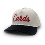 Load image into Gallery viewer, Louisville Cards Script Two-Tone Rope Hat
