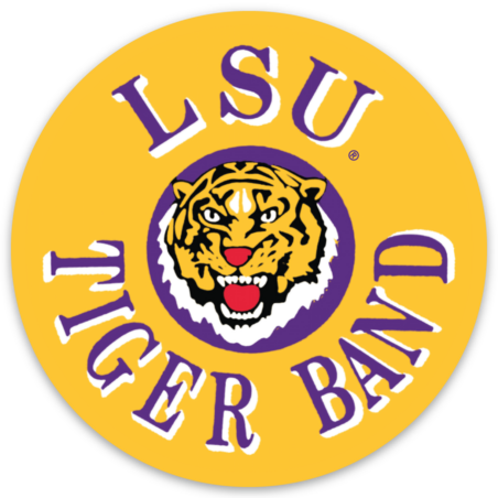 LSU Tiger Band Sticker – Section 103
