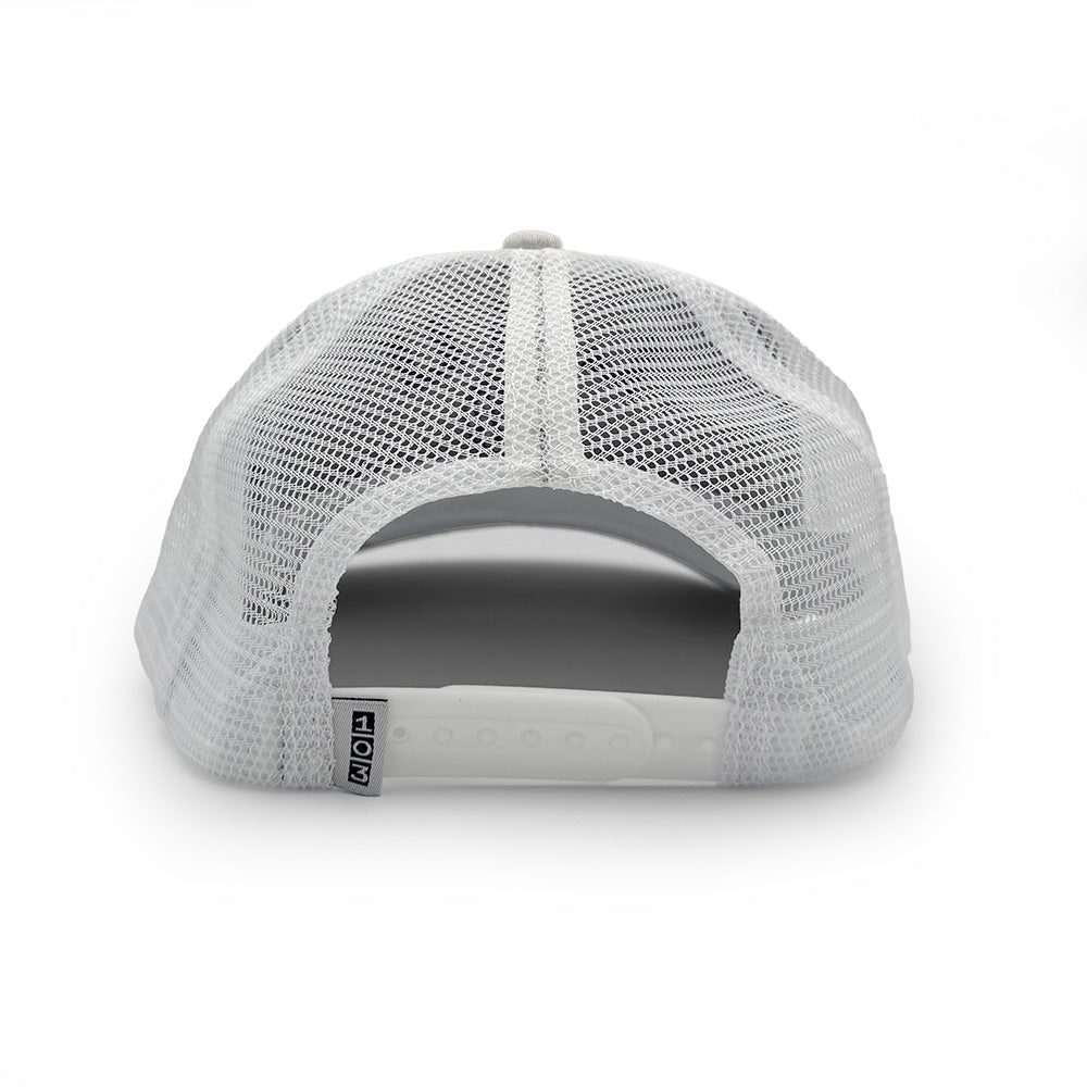 LSU Football Helmet Logo Trucker Hat, Gray
