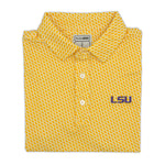 Load image into Gallery viewer, LSU Map Pattern Performance Polo
