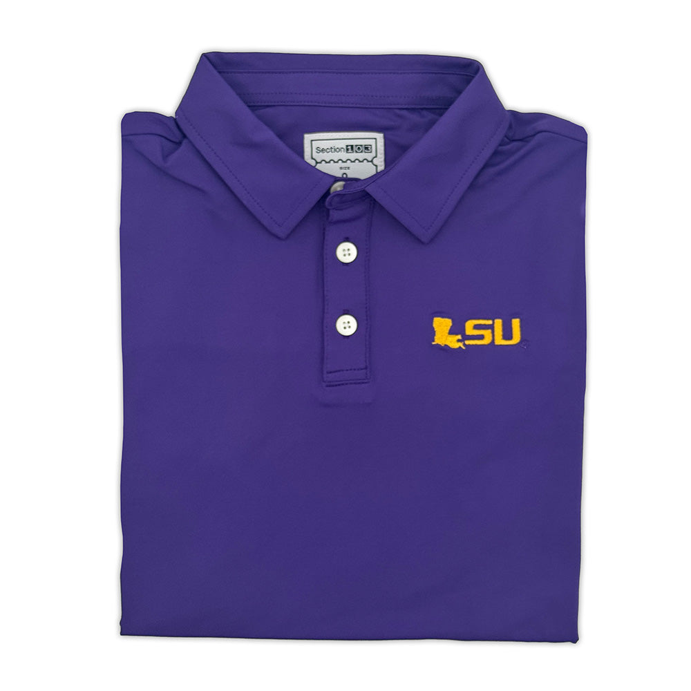Louisiana State University Youth Performance Polo