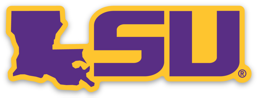 Louisiana State University Sticker – Section 103
