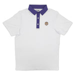 Load image into Gallery viewer, LSU Tiger Contrast Collar Performance Polo
