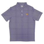 Load image into Gallery viewer, LSU Tiger Map Pattern Performance Polo
