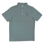 Load image into Gallery viewer, Michigan State Swinging Sparty Golf Club Pattern Performance Polo
