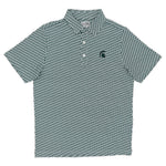Load image into Gallery viewer, Michigan State Map Pattern Performance Polo
