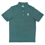 Load image into Gallery viewer, Michigan State Spartan Pattern Performance Polo
