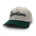 Load image into Gallery viewer, Michigan State Spartans Script Two-Tone Rope Hat
