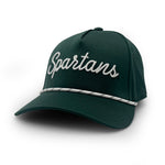 Load image into Gallery viewer, Michigan State Spartans Script Rope Hat
