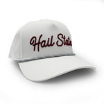 Load image into Gallery viewer, Mississippi State Hail State Script Rope Hat, White
