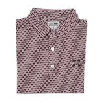 Load image into Gallery viewer, Mississippi State Map Pattern Performance Polo
