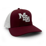 Load image into Gallery viewer, Mississippi State Vintage MSU Logo Trucker Hat, Maroon
