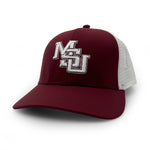 Load image into Gallery viewer, Mississippi State Vintage MSU Logo Trucker Hat, Maroon
