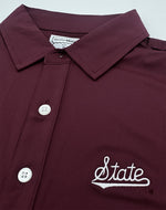 Load image into Gallery viewer, Mississippi State Script Performance Polo
