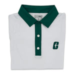 Load image into Gallery viewer, Charlotte Contrast Collar Performance Polo
