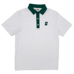 Load image into Gallery viewer, Charlotte Contrast Collar Performance Polo
